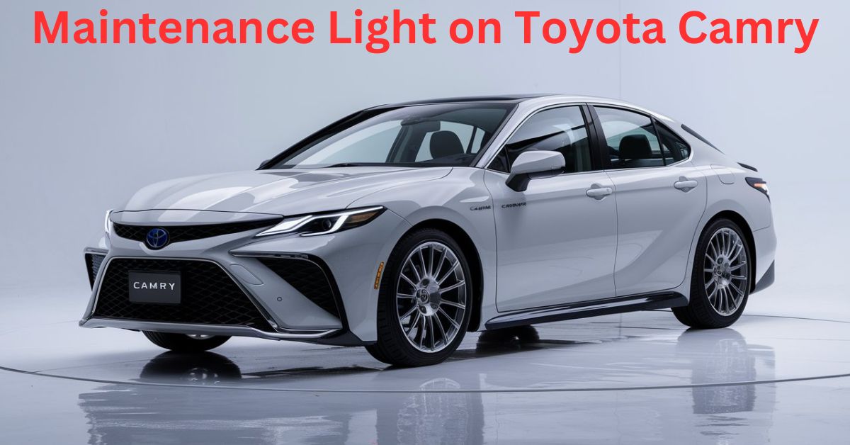 What Is the Maintenance Required Light in My Toyota Camry?