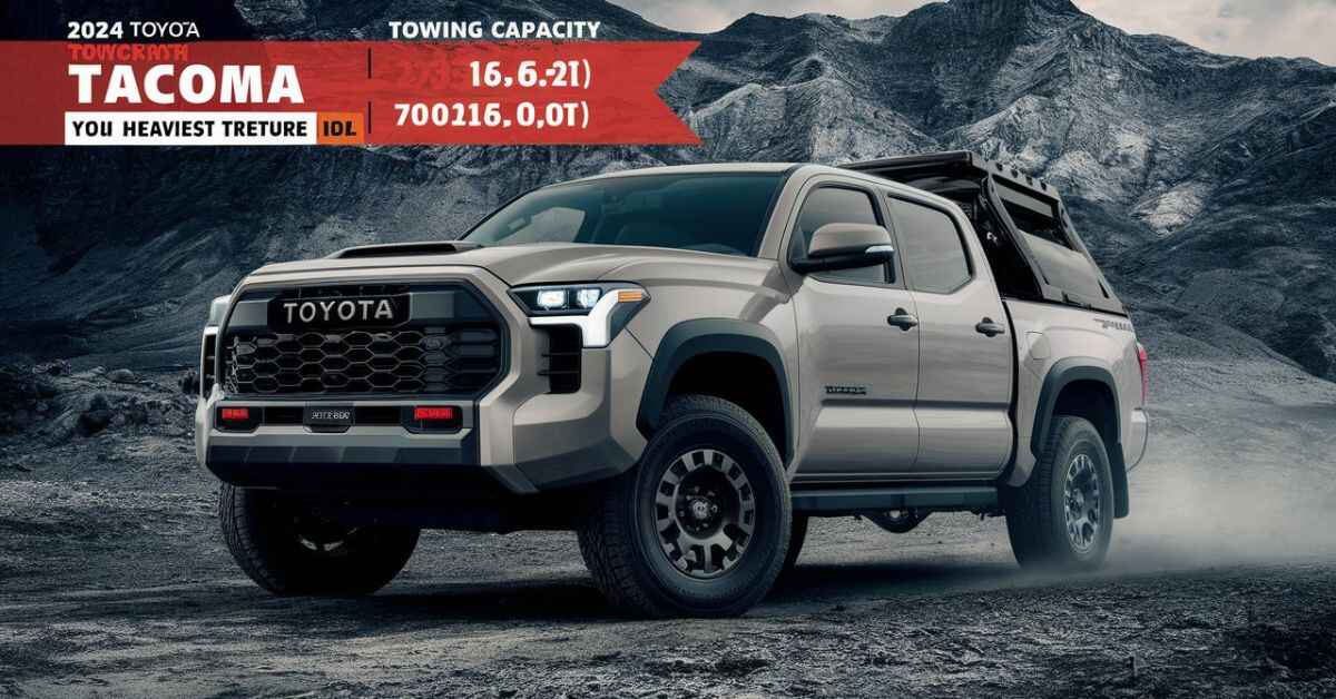 Toyota Towing Capacity 2024: A Game-Changer for Midsize Trucks