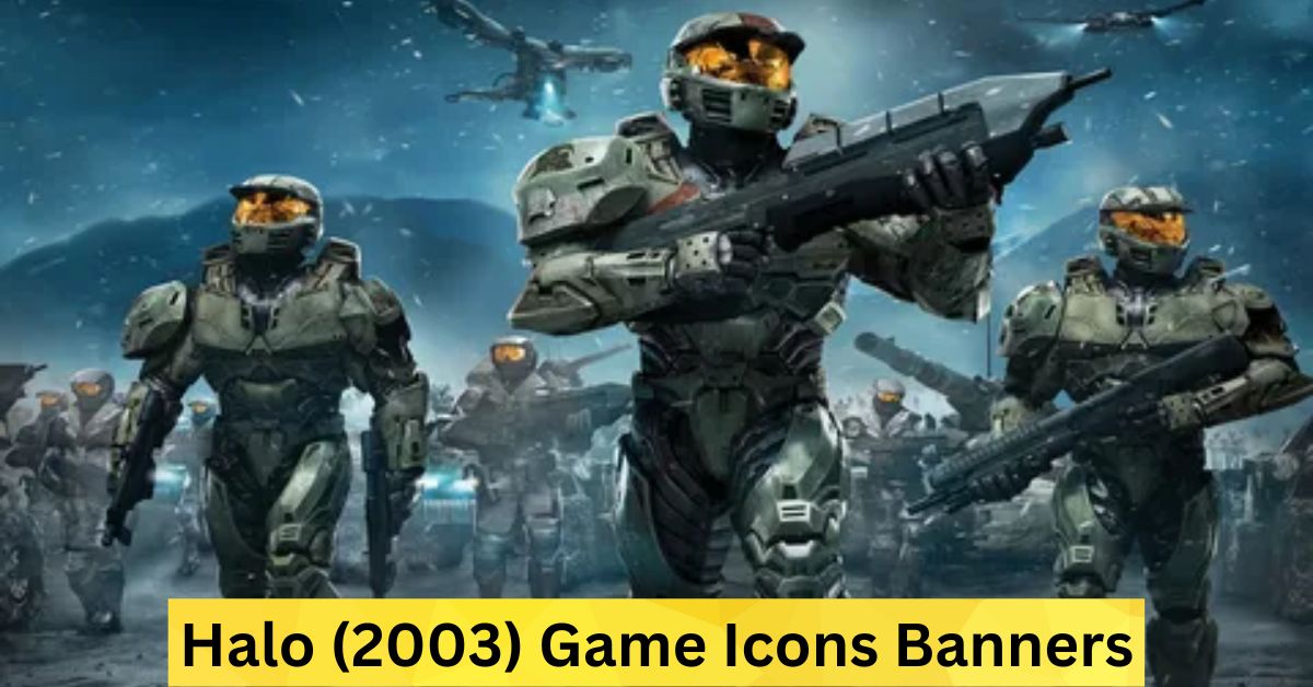 Halo (2003) Game Icons Banners