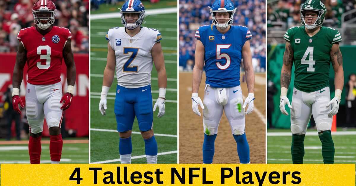 The 4 Tallest Wide Receivers In The Nfl (2024)